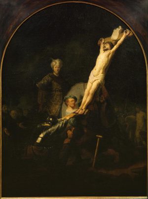 Rembrandt “Die Kreuzaufrichtung“ 123.6 x 89.5 cm