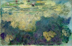 Claude Monet „Nympheas -Seerosen“ 200 x 130 cm