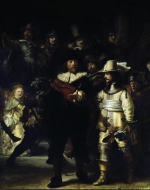 Rembrandt “Die Nachtwache“ 39 x 49 cm