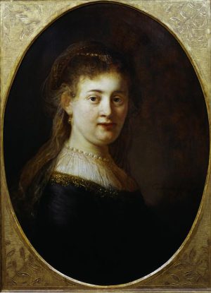 Rembrandt “Saskia mit Schleier“ 60 x 80 cm