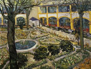 Vincent van Gogh “Garten des Hospitals in Arles”, 73 x 92 cm
