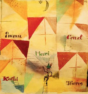 Paul Klee „Der bayrische Don Giovanni“ 21 x 23 cm