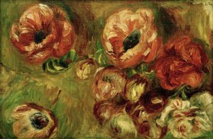 Auguste Renoir „Die Anemonen“ 32 x 25 cm