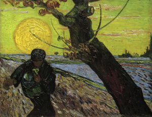 Vincent van Gogh “Le Semeur” (Der Saemann) 32 x 40 cm