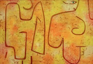 Paul Klee „Dame und Mode“ 100 x 70 cm
