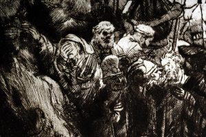 Rembrandt “Kreuzigung“ 45 x 38.7 cm