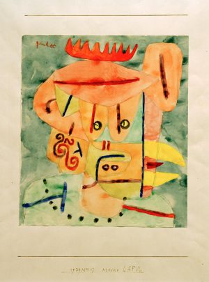 Paul Klee „Maske LAPUL“ 22 x 59 cm