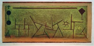 Paul Klee „Abstraktes Ballett“ 53 x 25 cm