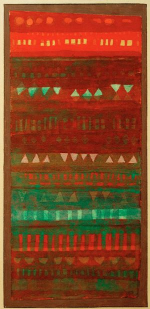 Paul Klee „Kleinglieder in Lagen“ 17 x 36 cm