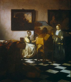 Jan Vermeer „Das Konzert“ 63 x 69 cm