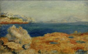 Auguste Renoir „Küstenlandschaft“ 33 x 22 cm