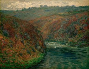 Claude Monet „Blick auf die Creuse“ 92 x 73 cm