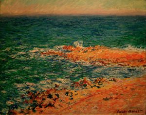 Claude Monet „Blick auf das Meer“ 82 x 62 cm