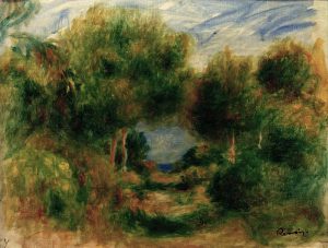 Auguste Renoir „Waldausgang“ 38 x 30 cm
