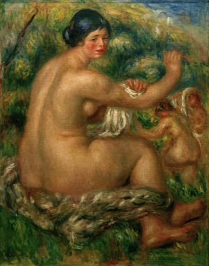 Auguste Renoir „Nach dem Bad“ 52 x 67 cm