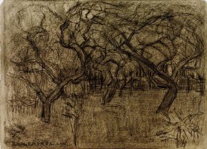 Piet Mondrian „Obstgarten“ 31 x 22 cm