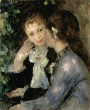 Auguste Renoir „Vertrauliche Gespräche“  x  cm