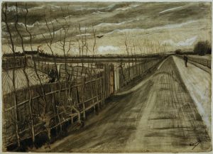 Vincent van Gogh “Landstraße” 24,6 x 34,4 cm