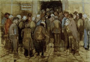 Vincent van Gogh “Die Armen und das Geld” 37,9 x 56,6 cm