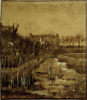 Vincent van Gogh “Graben” 42,3 x 34,5 cm
