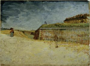 Vincent van Gogh “Die Festungswaelle von Paris”, 39,5 x 53,5 cm