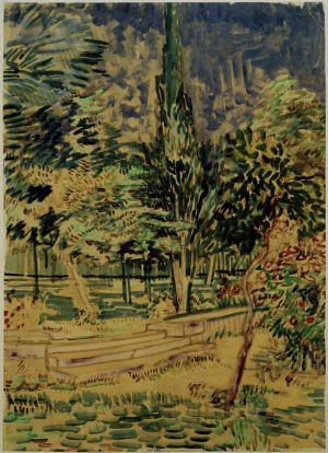 Vincent van Gogh “Stufen im Garten der Heilanstalt” 63,1 x 45,6 cm