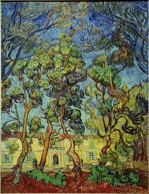 Vincent van Gogh “Heilanstalt in Saint-Rémy” (Heilanstalt Saint-Paul-de-Mausole in Saint-Rémy-de-Provence) 90,2 x 73,3 cm
