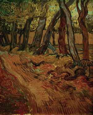 Vincent van Gogh “Weg im Garten der Heilanstalt”, 61,4 x 50,4 cm