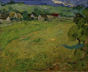 Vincent van Gogh “Blick auf Les Vessenots bei Auvers”, 55 x 65 cm