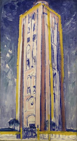 Piet Mondrian „Leuchtturm in Westkapelle“ 75 x 135 cm