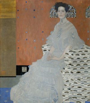 Gustav Klimt „Fritza Riedler“ 133 x 153 cm
