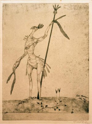 Paul Klee „Greiser Phönix“ 20 x 27 cm