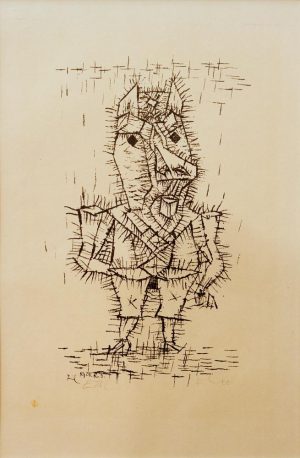 Paul Klee „Esel“ 15 x 24 cm
