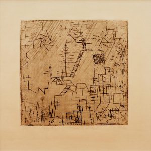 Paul Klee „Gaukler im April“ 20 x 19 cm