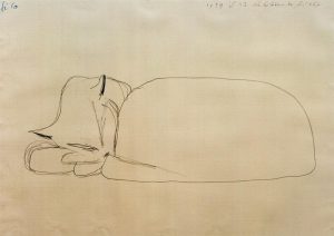 Paul Klee „Schlummernde Katze“ 30 x 21 cm
