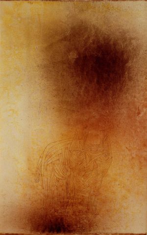 Paul Klee „Verachtetes Tier“ 30 x 48 cm