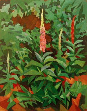 August Macke „Fingerhüte im Garten“ 80 x 103 cm