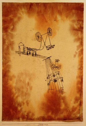 Paul Klee „Begegnung“ 31 x 44 cm