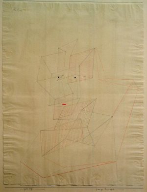 Paul Klee „Bange Einsicht“ 47 x 61 cm