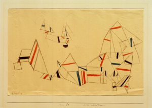 Paul Klee „Schiffe nach dem Sturm“ 33 x 21 cm