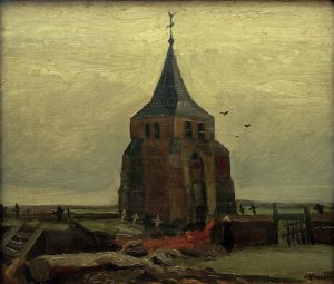 Vincent van Gogh “Der alte Turm auf dem Kirchhof zu Nuenen” 47,5 x 55 cm