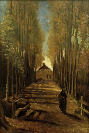 Vincent van Gogh “Pappelallee im Herbst” 98,5 x 66 cm