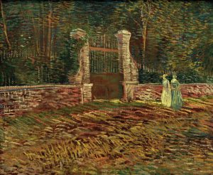 Vincent van Gogh “Eingang zum Park Voyer d’Argenson in Asnières” 54,6 x 66,8 cm
