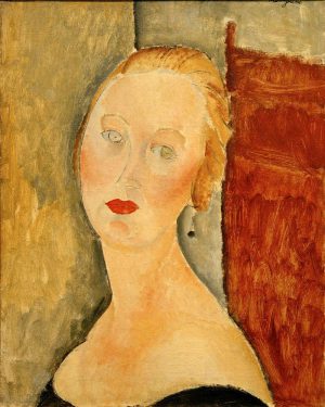 Amedeo Modigliani „Madame Survage“ 44 x 54 cm