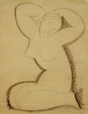 Amedeo Modigliani „Karyatide“ 49 x 64 cm
