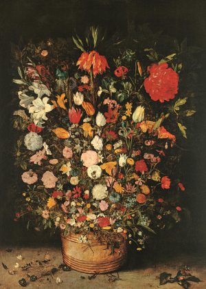 Jan Brueghel d. Ä. “Stillleben mit Blumenstrauß” 50 x 70 cm