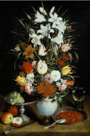 Jan Brueghel d. Ä. “Vase of flowers” 60 x 80 cm