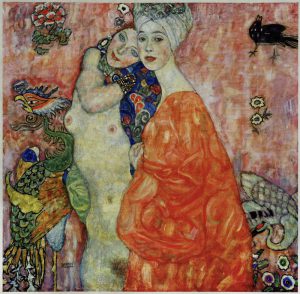 Gustav Klimt „Freundinnen“ 79 x 79 cm