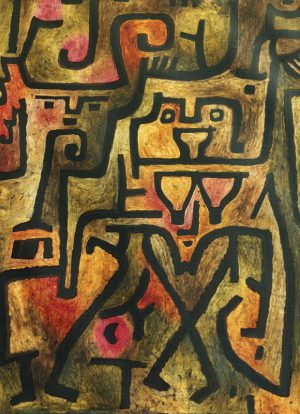 Paul Klee „Waldhexen“ 58 x 80 cm