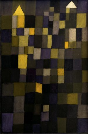 Paul Klee „Architektur“ 52 x 80 cm